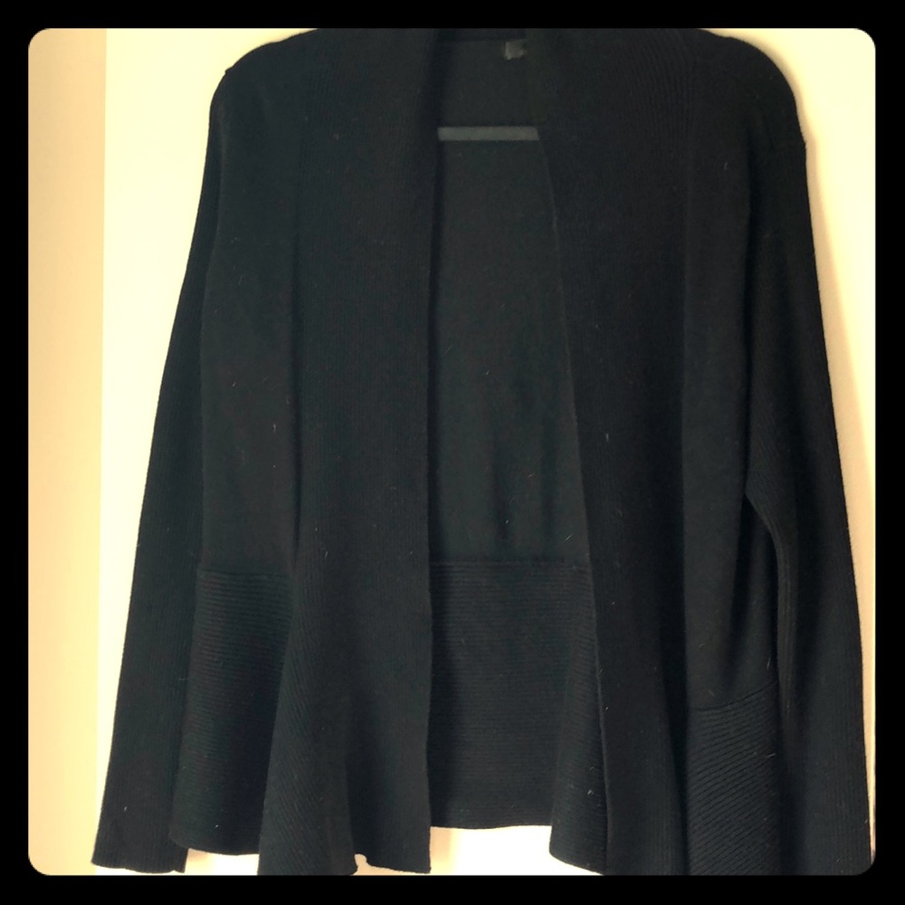 Classic black cardigan